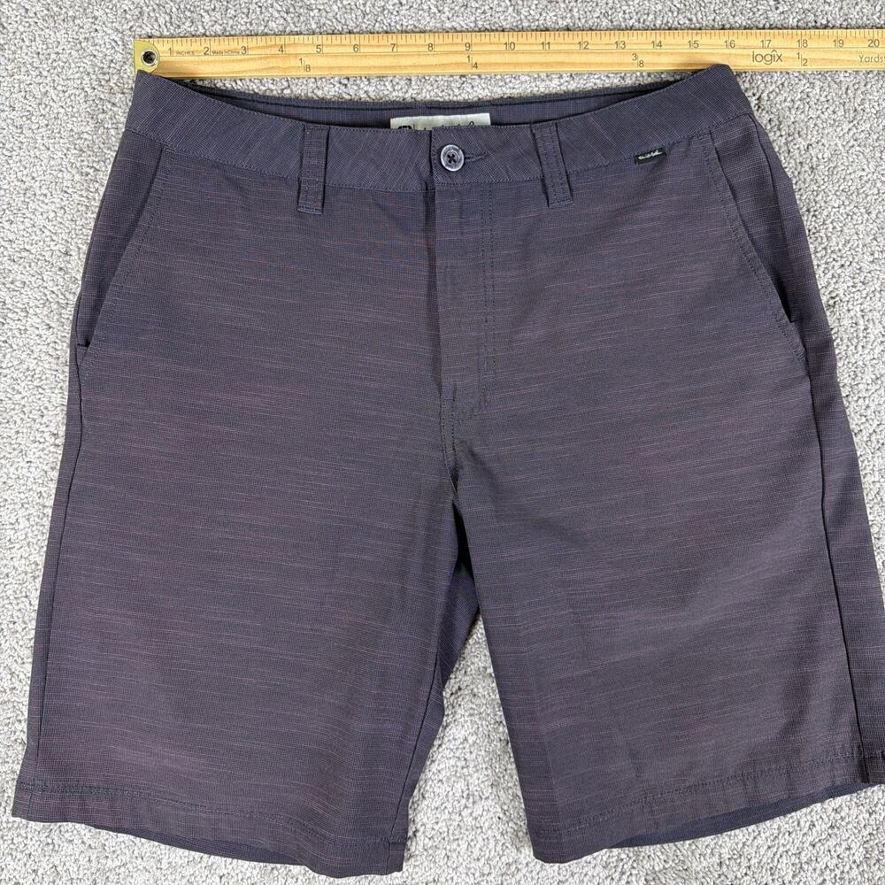 Travis Mathew Shorts Mens 32 Dark Purple 9" Lightweight Performance Golf Chino - Picture 5 of 9